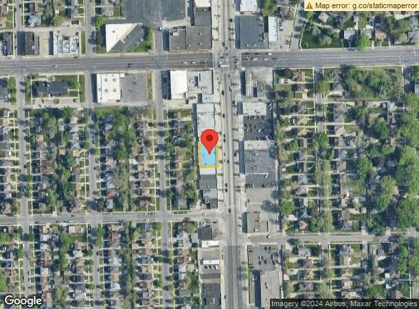  18961-18979 Livernois Ave, Detroit, MI Parcel Map