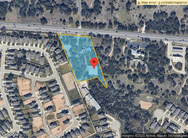  4101 W State Highway 29, Georgetown, TX Parcel Map