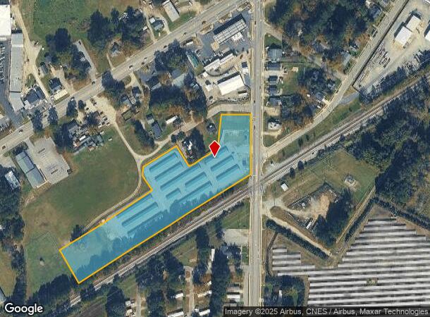 113 Ricks Rd, Selma, NC Parcel Map