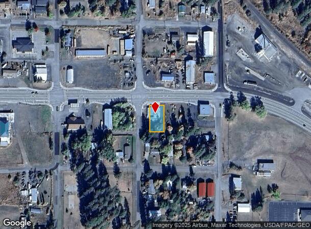 9726 W F St, Worley, ID Parcel Map