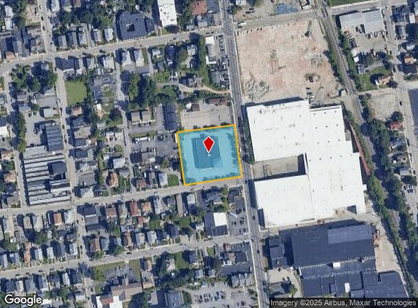  1114 Broad St, Central Falls, RI Parcel Map