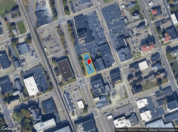  201 E Church St, Elmira, NY Parcel Map