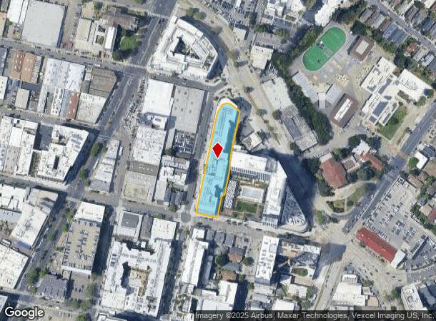 Valdez St, Oakland, CA Parcel Map