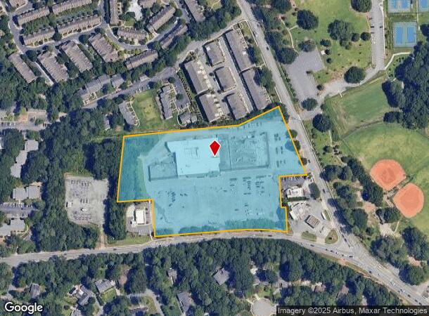 3520 Ashford Dunwoody Rd Ne, Brookhaven, GA Parcel Map