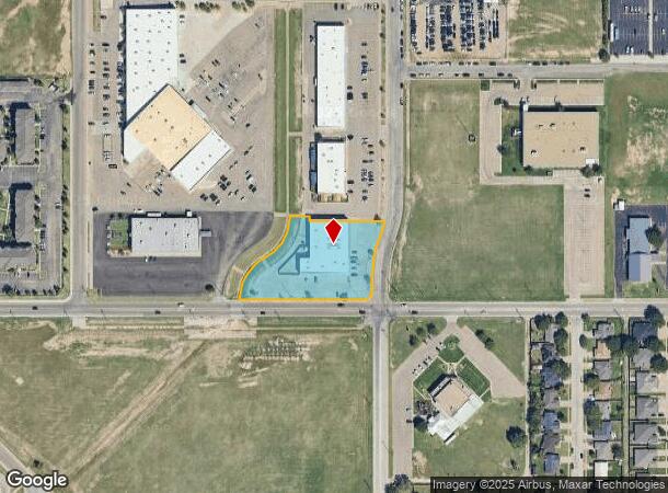  6104 66Th St, Lubbock, TX Parcel Map