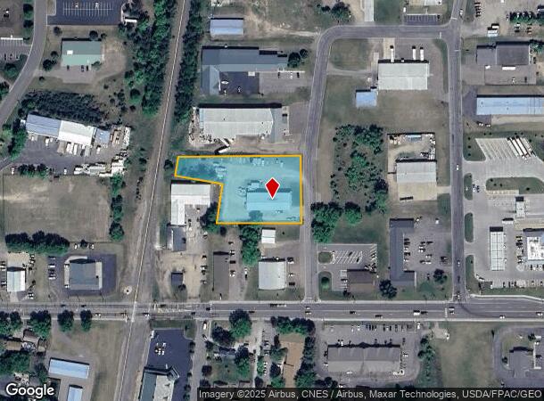  421 W Dual Blvd, Isanti, MN Parcel Map