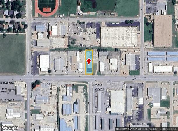  2150 Industrial Blvd, Abilene, TX Parcel Map