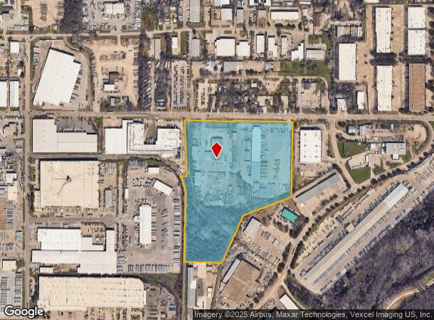 2320 E Union Bower Rd, Irving, TX Parcel Map