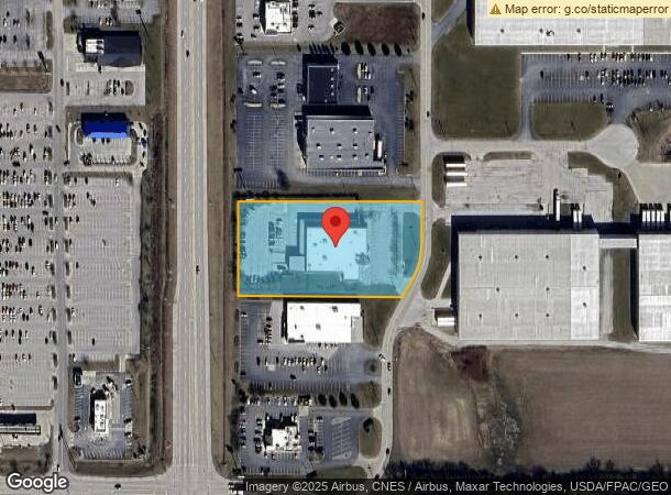  2120 Enterprise St, Fremont, OH Parcel Map