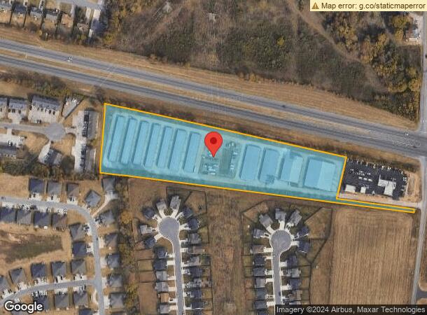  2598 Pea Ridge Rd, Clarksville, TN Parcel Map