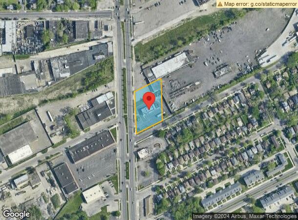  14350 Livernois Ave, Detroit, MI Parcel Map