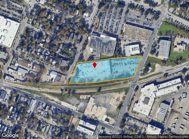  507 Calles St, Austin, TX Parcel Map
