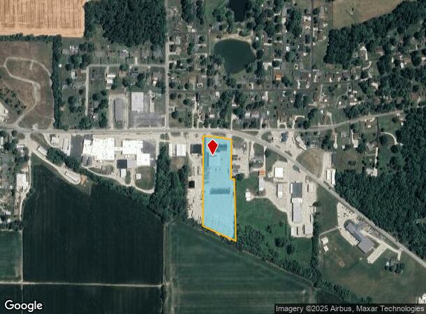  1705 E Broadway St, Princeton, IN Parcel Map