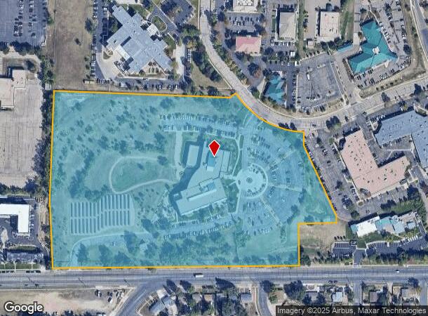 2880 International Cir, Colorado Springs, CO Parcel Map