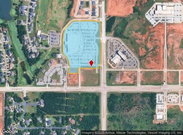2933 N Sooner Rd, Edmond, OK Parcel Map
