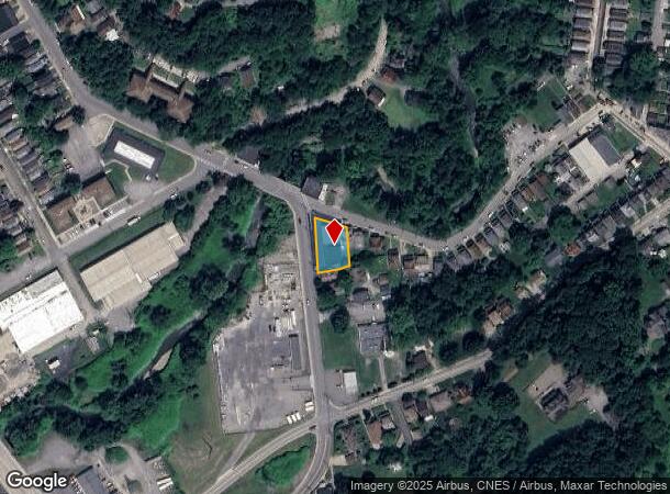  10 Beaver St, Ambridge, PA Parcel Map