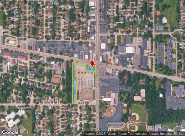 750 Ridge Rd, Munster, IN Parcel Map