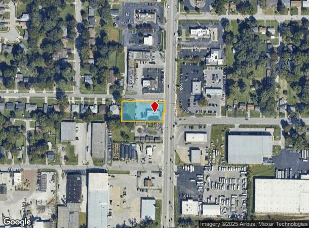  2027 N Glenstone Ave, Springfield, MO Parcel Map