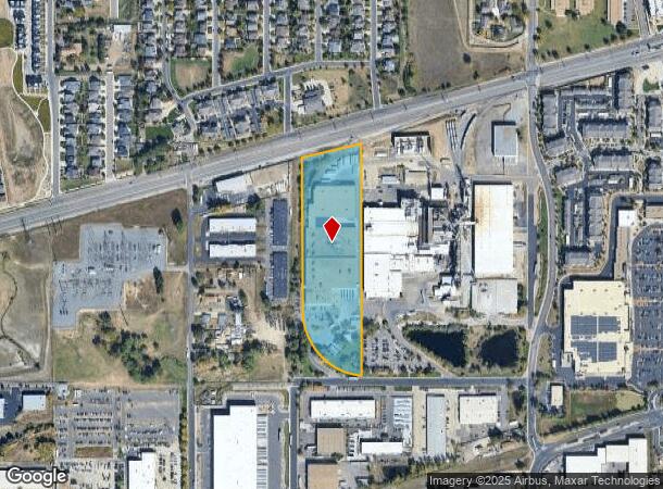 5000 Oak St, Wheat Ridge, CO Parcel Map