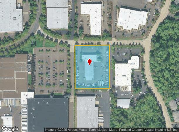  7950 Sw Burns Way, Wilsonville, OR Parcel Map