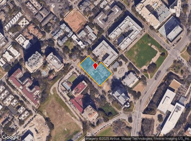  3424 Gillespie St, Dallas, TX Parcel Map