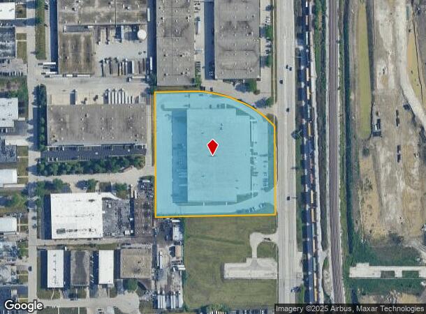  350 N York Rd, Bensenville, IL Parcel Map