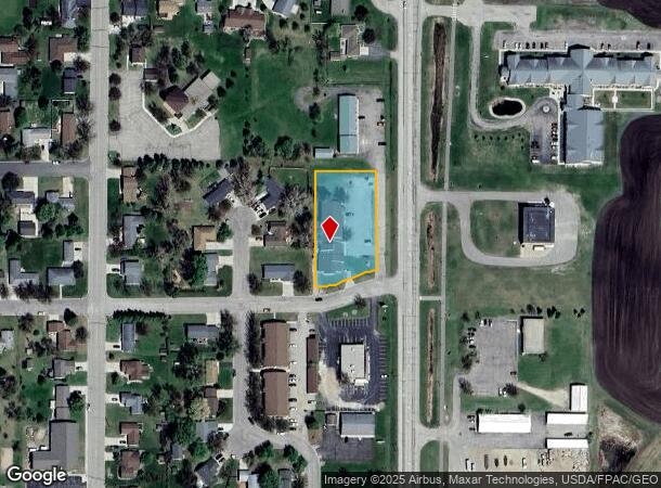 821 Highway 75 N, Breckenridge, MN Parcel Map