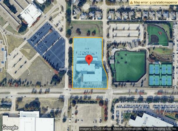  3701 W Plano Pkwy, Plano, TX Parcel Map