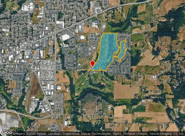 4501 E Fernwood Rd, Newberg, OR Parcel Map