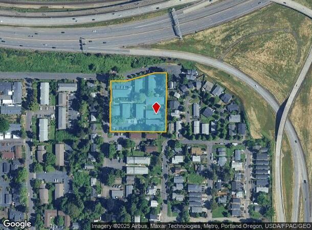  9110 Ne Hassalo St, Portland, OR Parcel Map