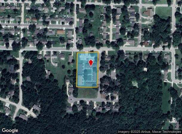 1545 Brown Ave, Osawatomie, KS Parcel Map