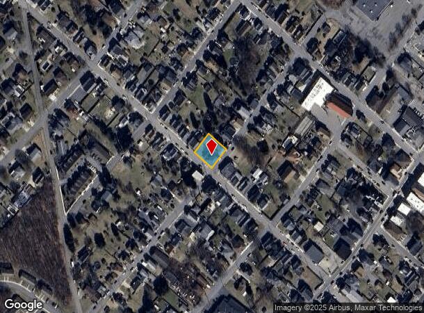  301 W Mary St, Old Forge, PA Parcel Map
