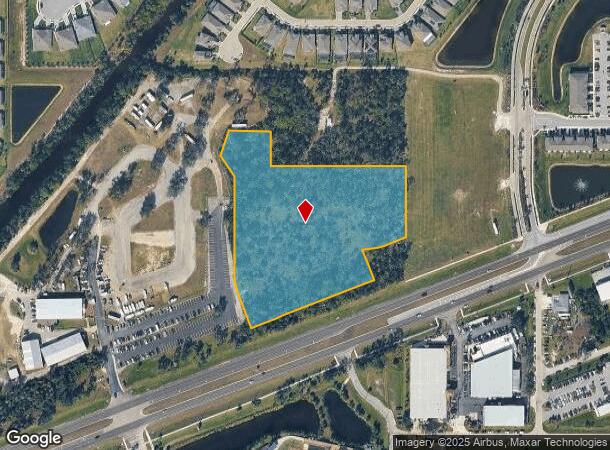  1769 Moss Dr, Port Charlotte, FL Parcel Map
