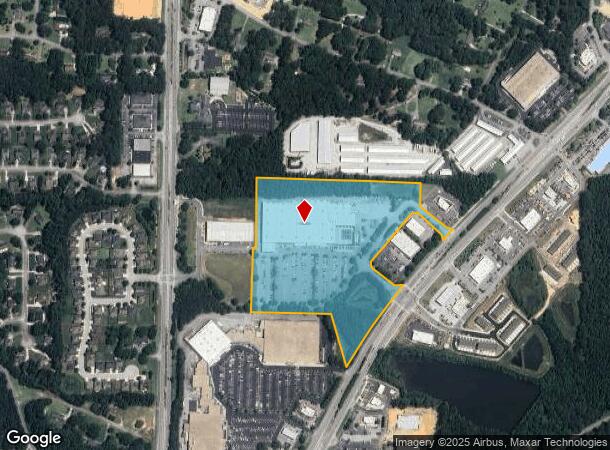  1030 Highway 85 N, Fayetteville, GA Parcel Map