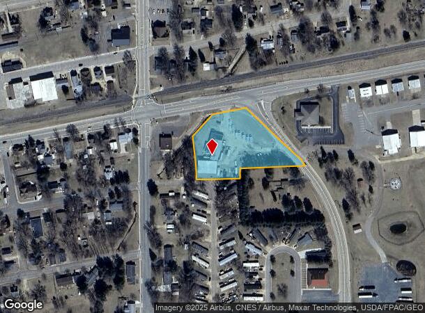  1204 Railroad Ave, Boyceville, WI Parcel Map