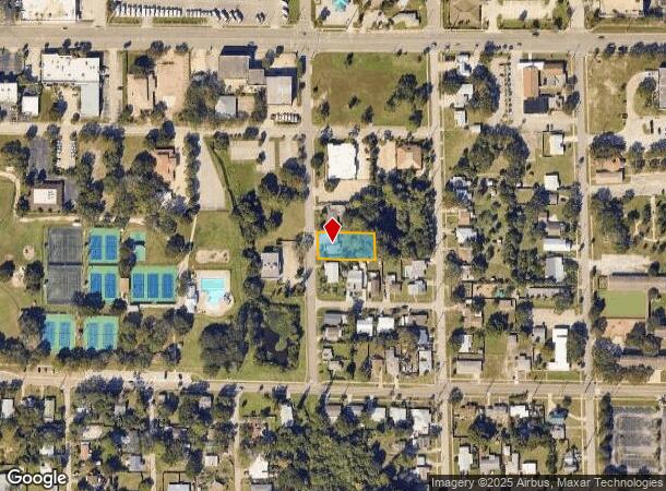  1611 S Apollo Blvd, Melbourne, FL Parcel Map