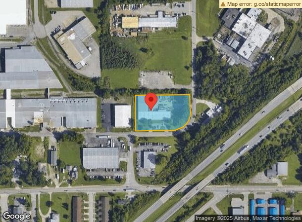  695 Industrial Blvd, New Albany, IN Parcel Map