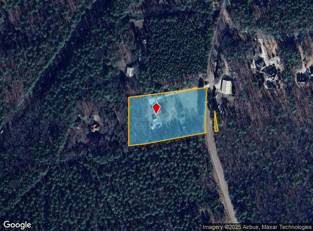  430 Lower Thrift Rd, New Hill, NC Parcel Map