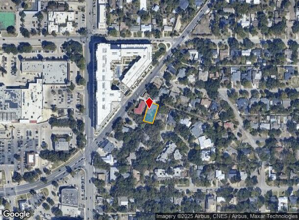  1807 La Sombra Dr, San Antonio, TX Parcel Map