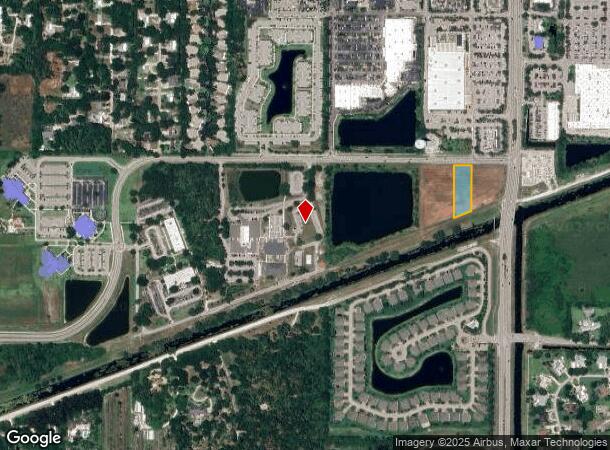  5845 College Ln, Vero Beach, FL Parcel Map