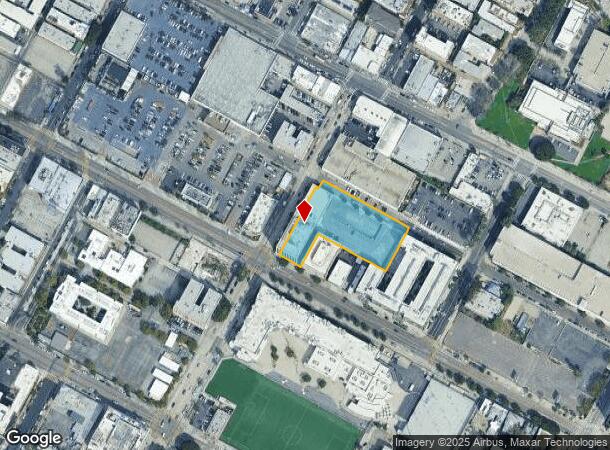  1545 Wilshire Blvd, Los Angeles, CA Parcel Map