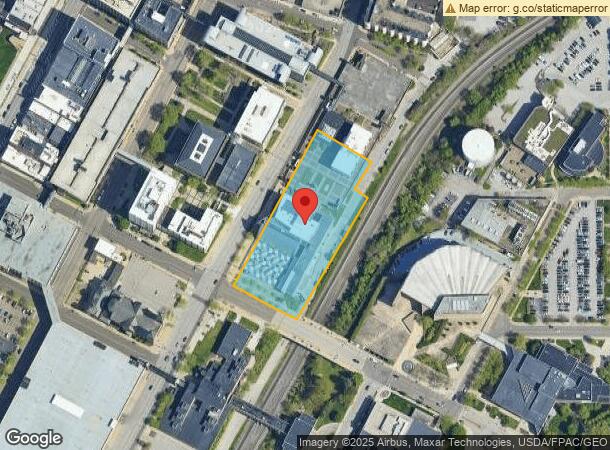  221 S Broadway St, Akron, OH Parcel Map