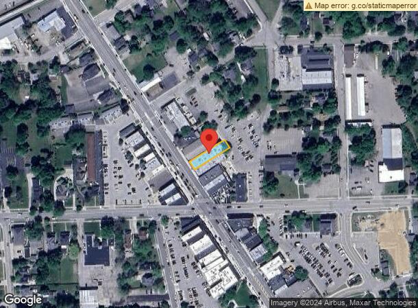  18 N Washington St, Oxford, MI Parcel Map