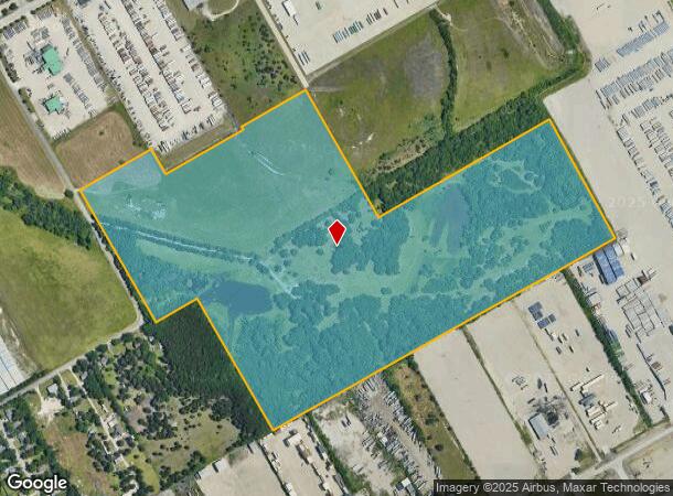 2055 Joe Ed Wallace Way, Hutchins, TX Parcel Map