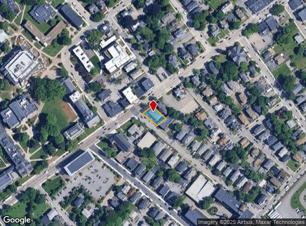  927 Main St, Worcester, MA Parcel Map