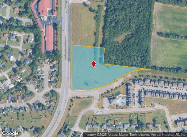  2506 S Rutherford Blvd, Murfreesboro, TN Parcel Map