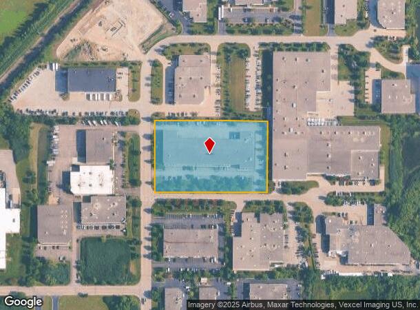  1160 Flex Ct, Lake Zurich, IL Parcel Map