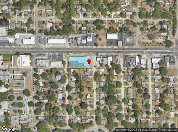 118 N Meteor Ave, Clearwater, FL Parcel Map
