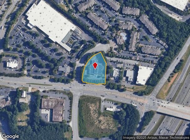 1490 Distribution Dr, Suwanee, GA Parcel Map