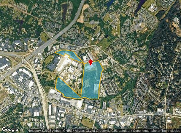 301 Feaster Rd, Greenville, SC Parcel Map